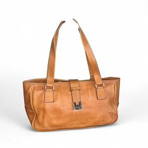 Lambertson Truex Leather Shoulder Bag